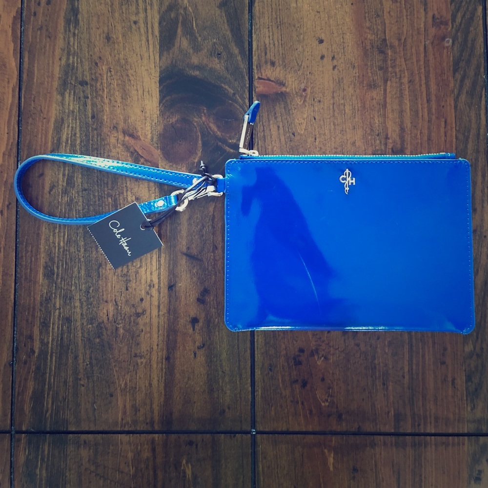 Cole Haan Blue Large Wrislet